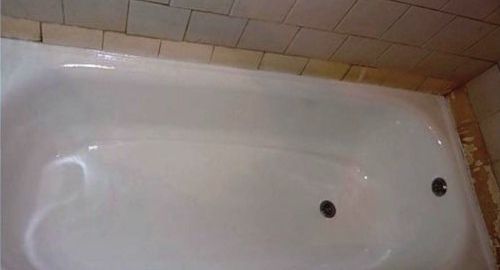 Реставрация ванны жидким акрилом | Нарвская