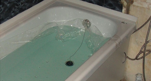 Установкой акрилового вкладыша | Нарвская